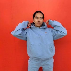 Melody Ehsani Cerulean Sweat Set (Hoody and Sweatpants)